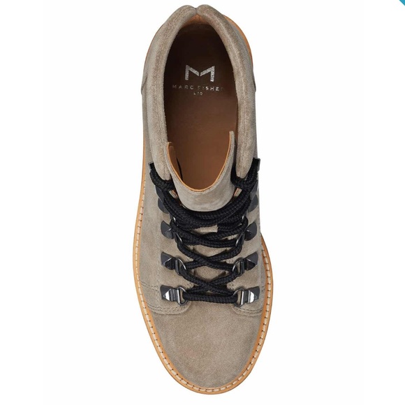 Marc Fisher Issy Leather Lace Up Boot - Picture 5 of 8